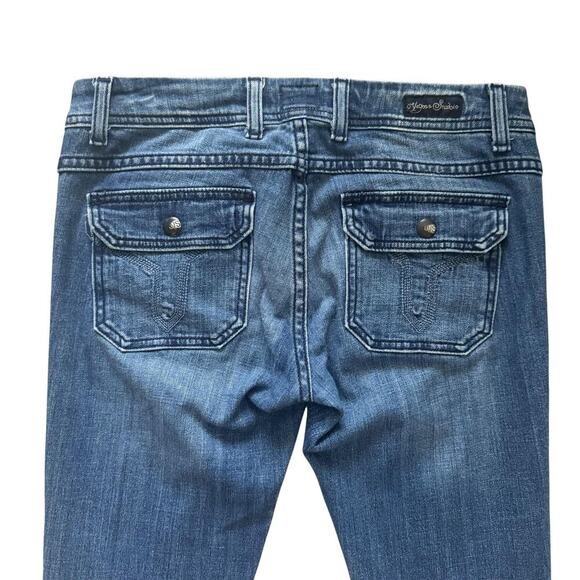 Vigoss Studio Nolita Skinny Jeans Womens 28 Blue Denim low rise Slim Fit Pants - Picture 12 of 16